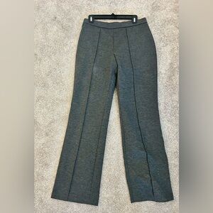 Madison Dark Gray Fit and Flare Ponte Pants